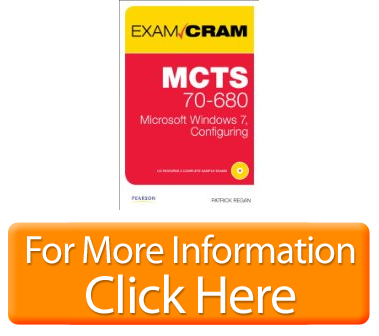 Mcts 70680 Exam Cram Microsoft Windows 7 Configuring Key